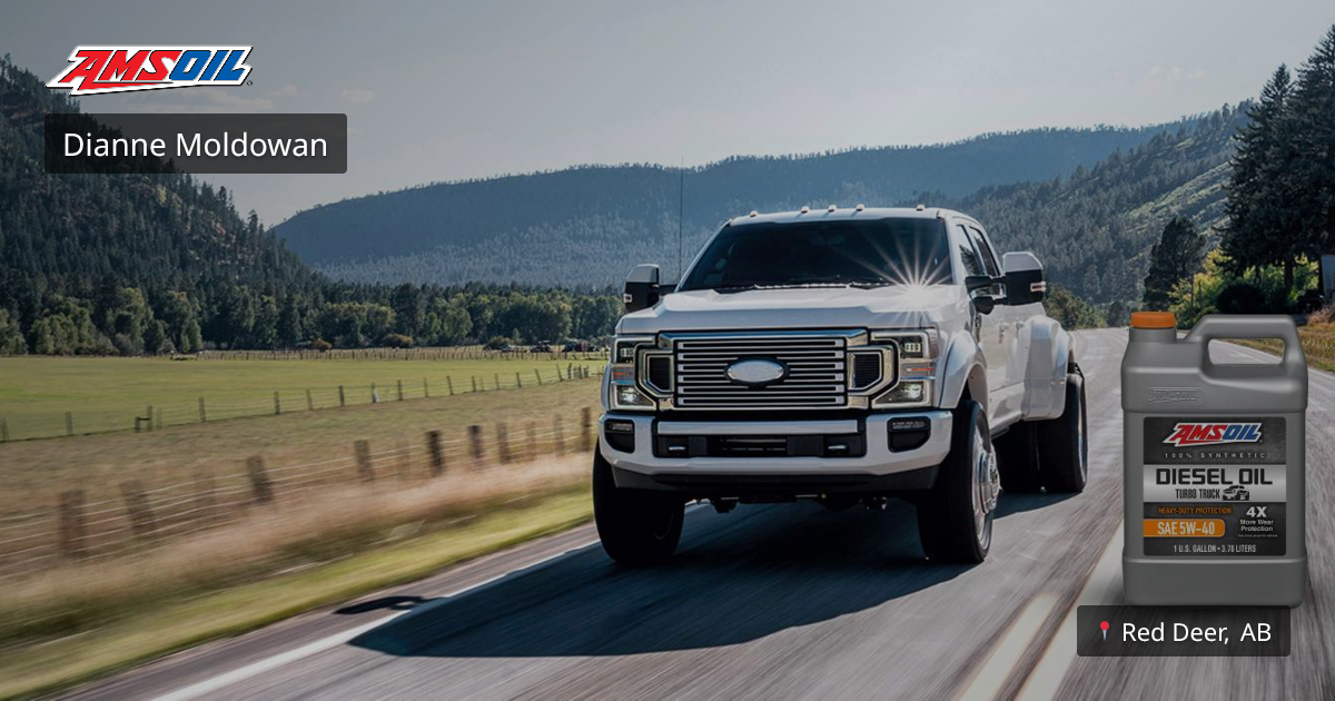 AMSOIL Synthetic Oil in Red Deer, AB | Dianne Moldowan
